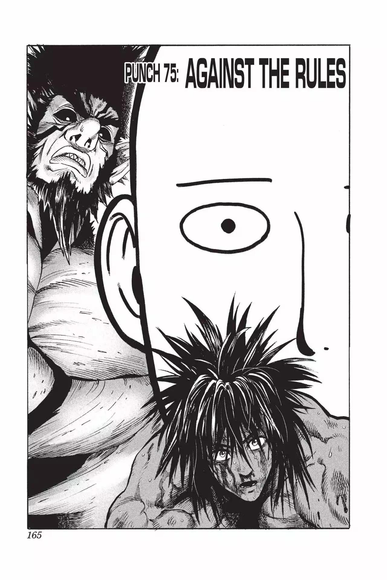 One Punch Man Manga Manga Chapter - 75 - image 1