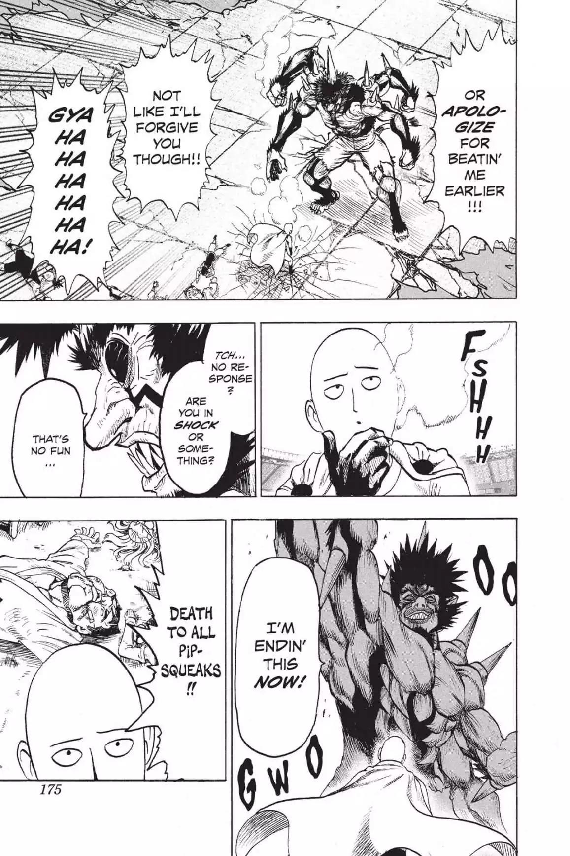 One Punch Man Manga Manga Chapter - 75 - image 11