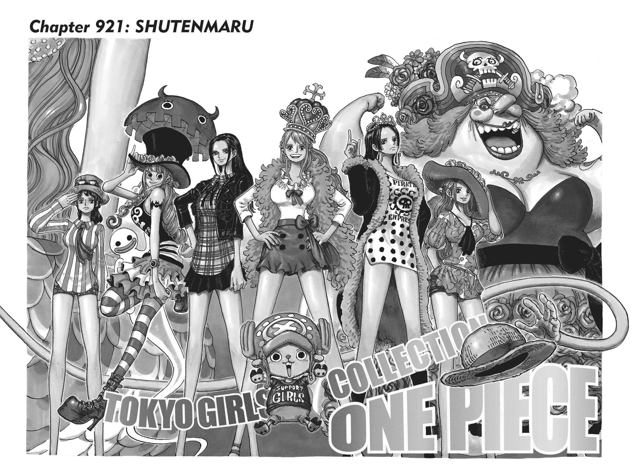 One Piece Manga Manga Chapter - 921 - image 1