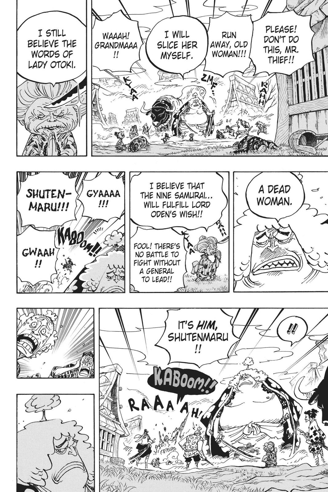 One Piece Manga Manga Chapter - 921 - image 12