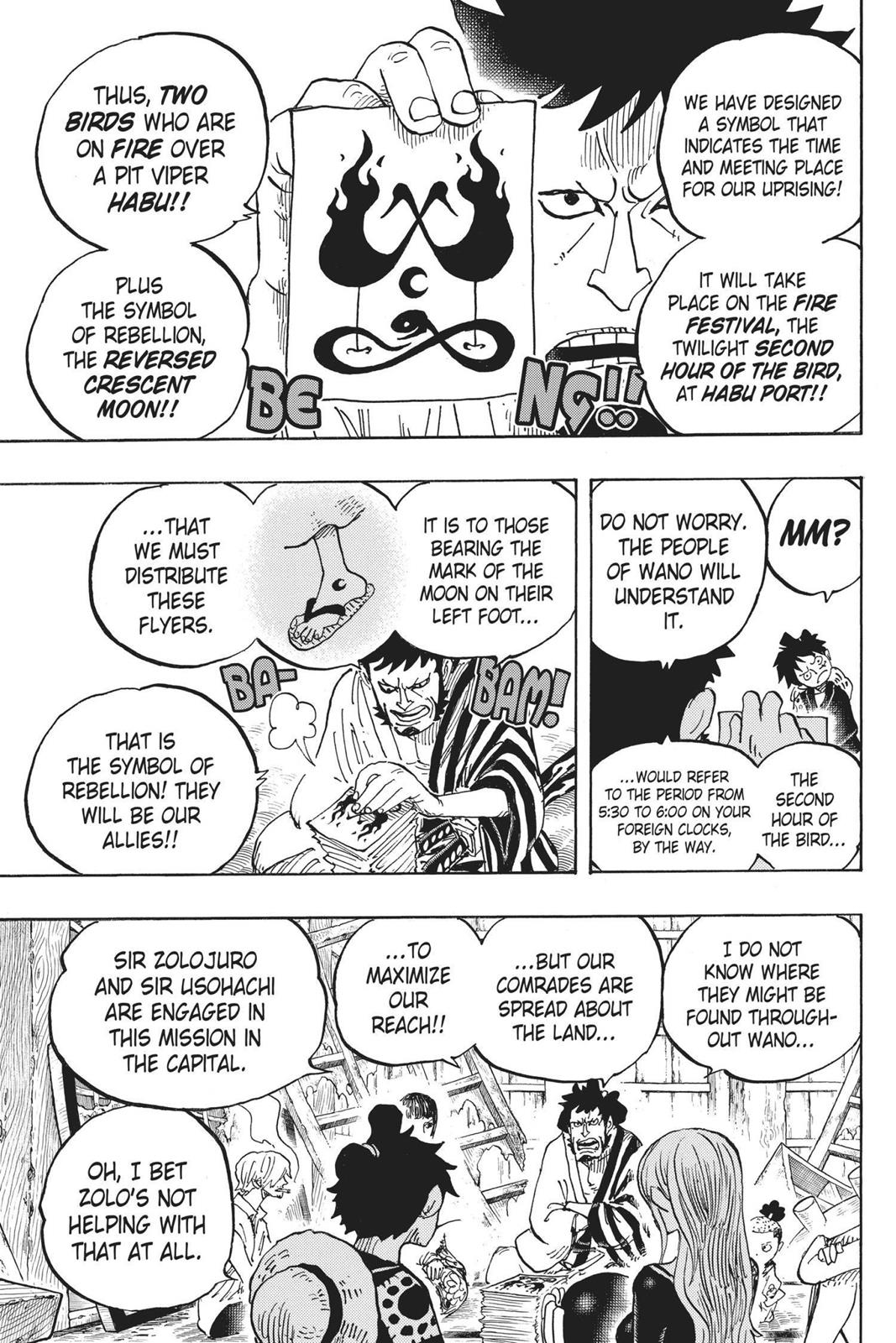 One Piece Manga Manga Chapter - 921 - image 5