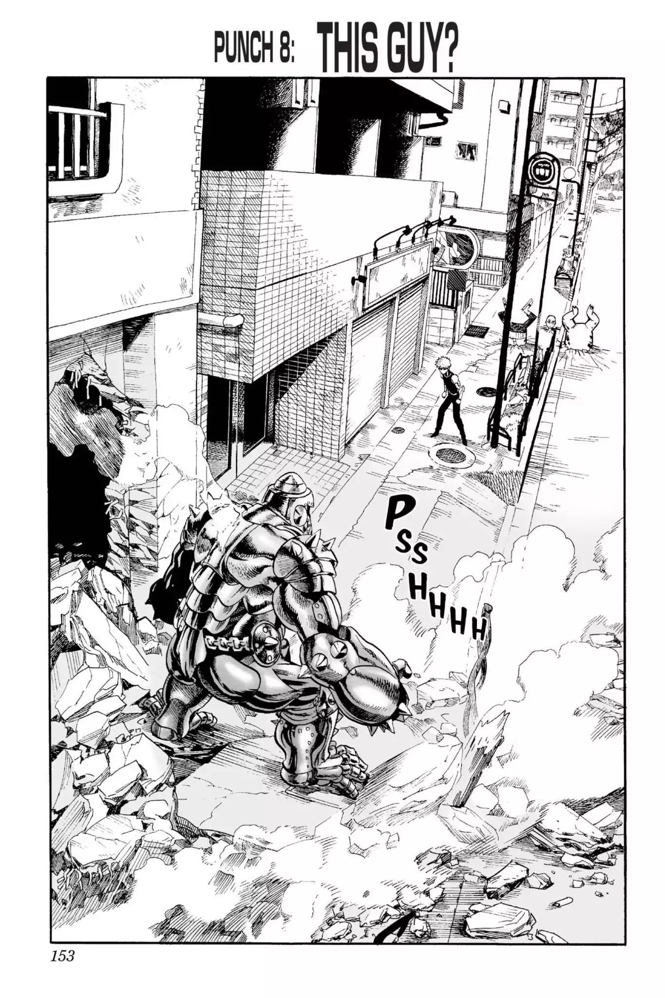 One Punch Man Manga Manga Chapter - 8 - image 1