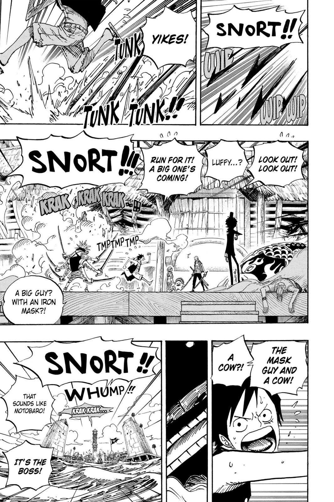 One Piece Manga Manga Chapter - 494 - image 9