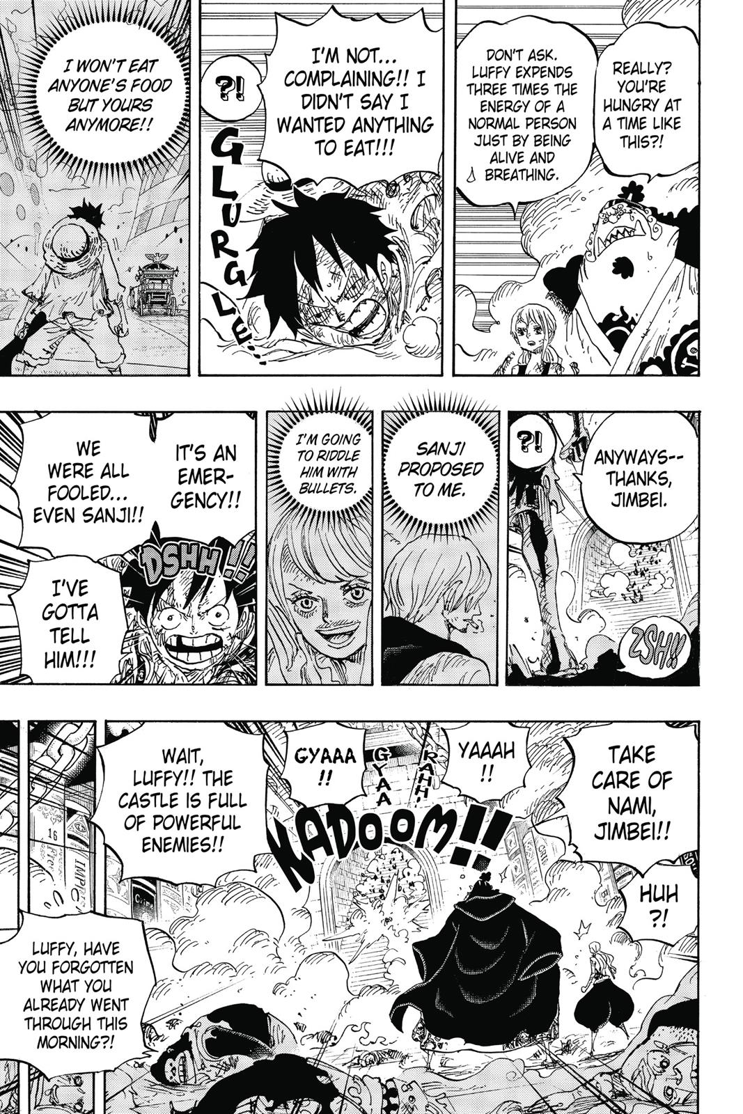 One Piece Manga Manga Chapter - 852 - image 7
