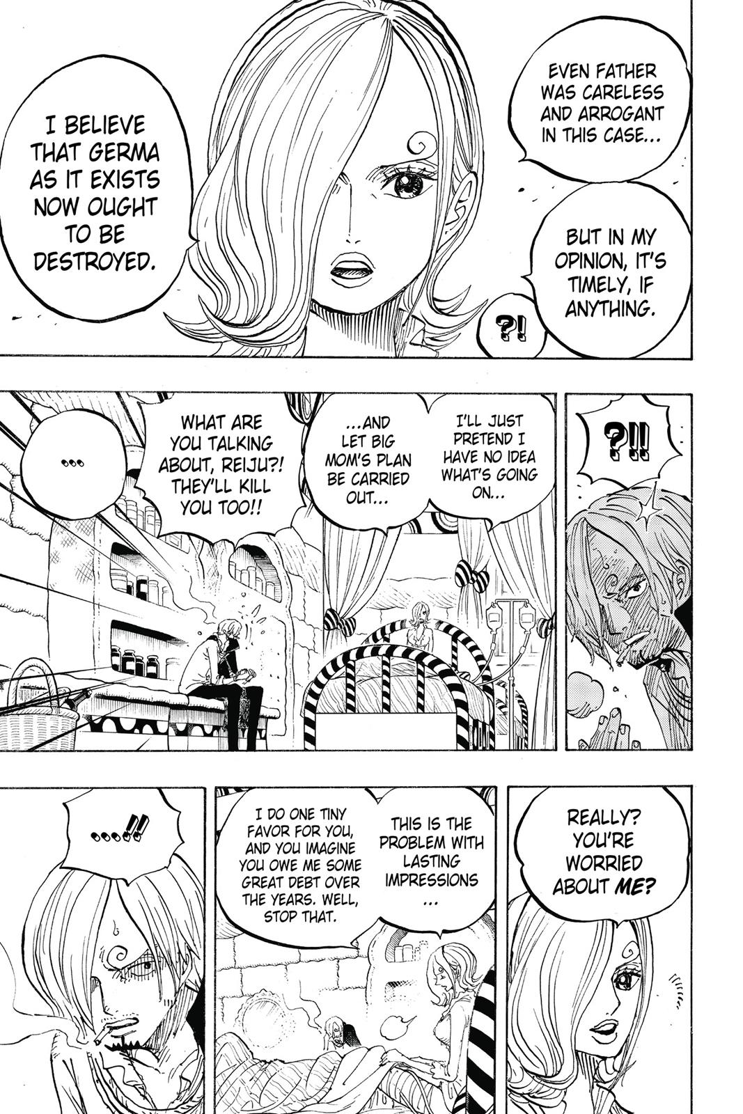One Piece Manga Manga Chapter - 852 - image 9