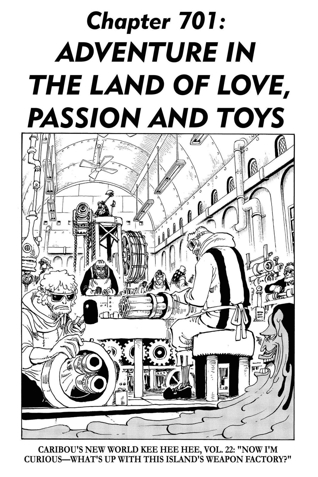One Piece Manga Manga Chapter - 701 - image 7