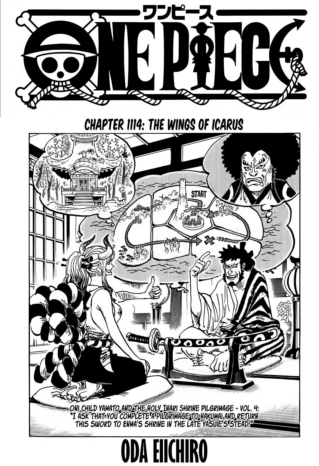 One Piece Manga Manga Chapter - 1114 - image 1