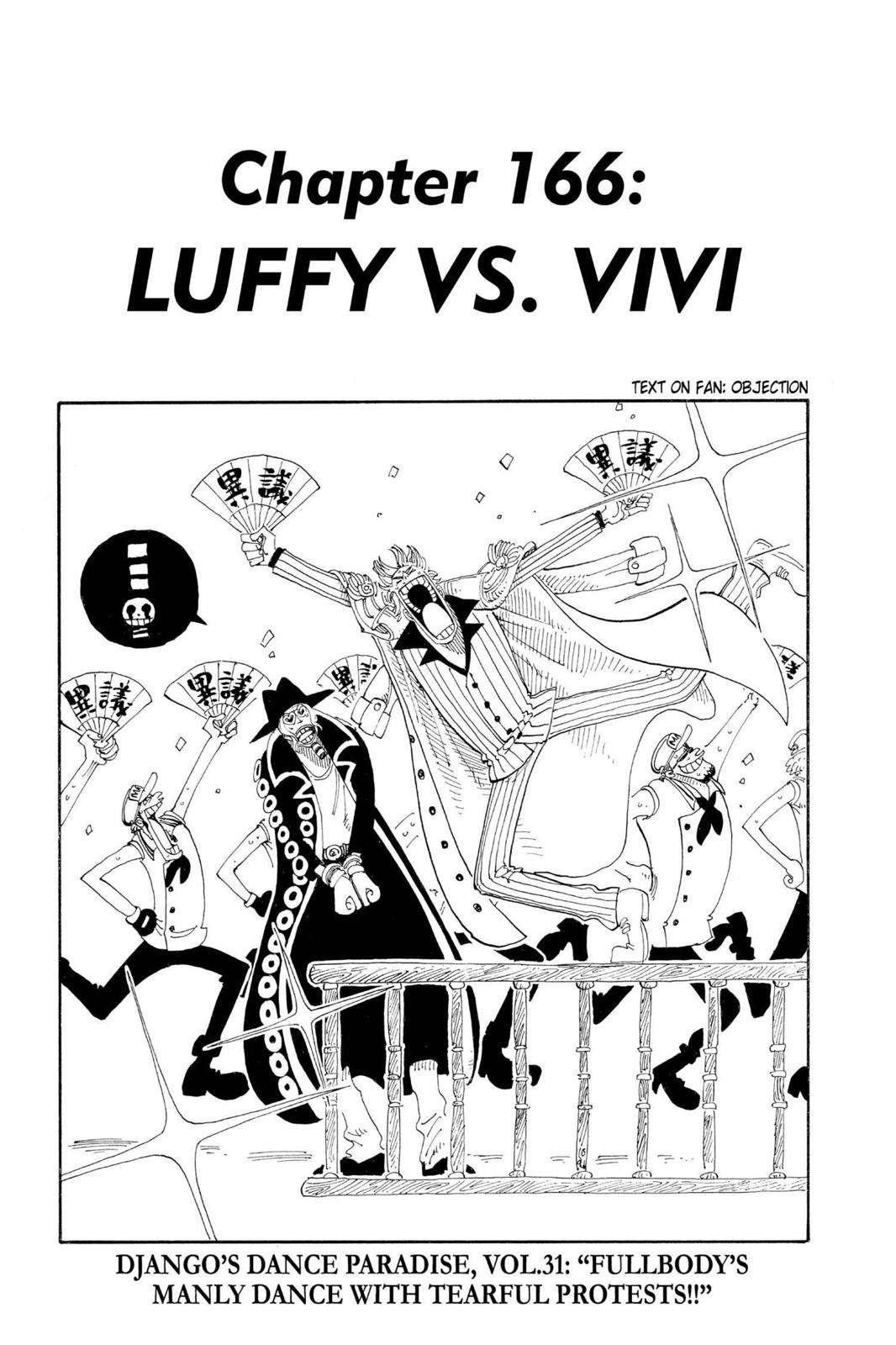 One Piece Manga Manga Chapter - 166 - image 1