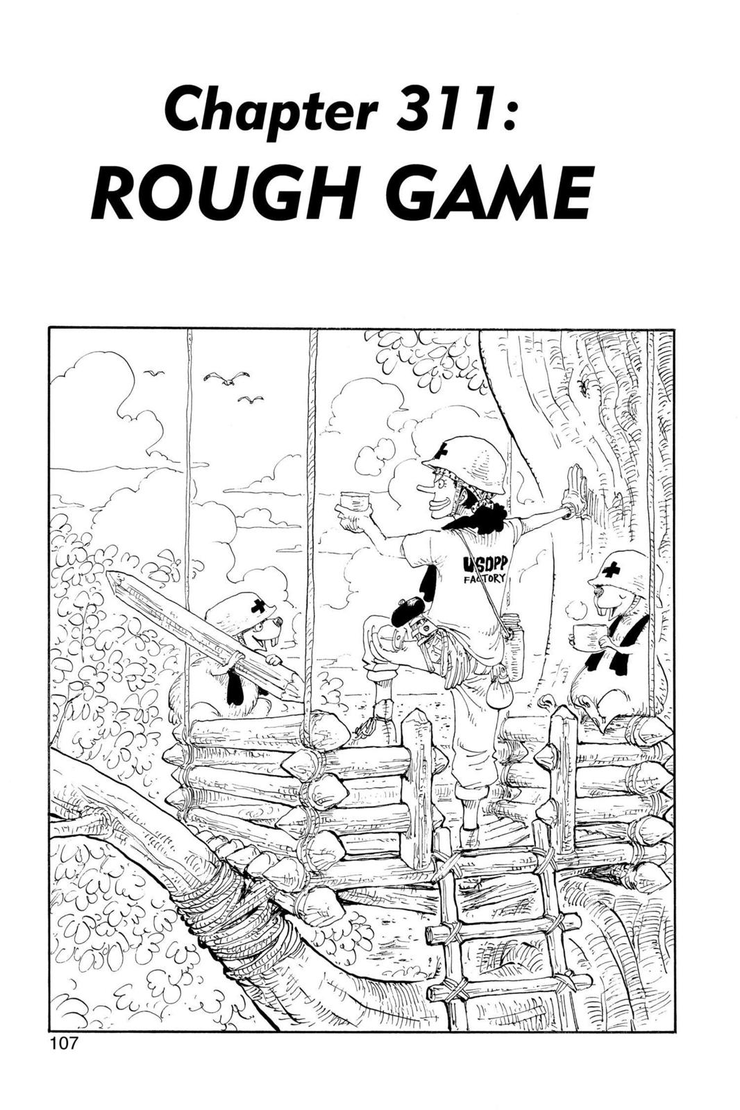 One Piece Manga Manga Chapter - 311 - image 1
