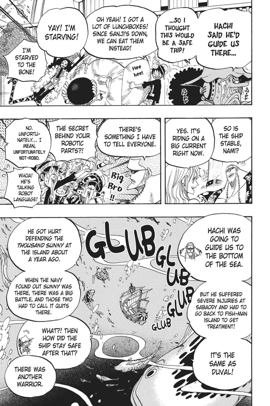 One Piece Manga Manga Chapter - 603 - image 12