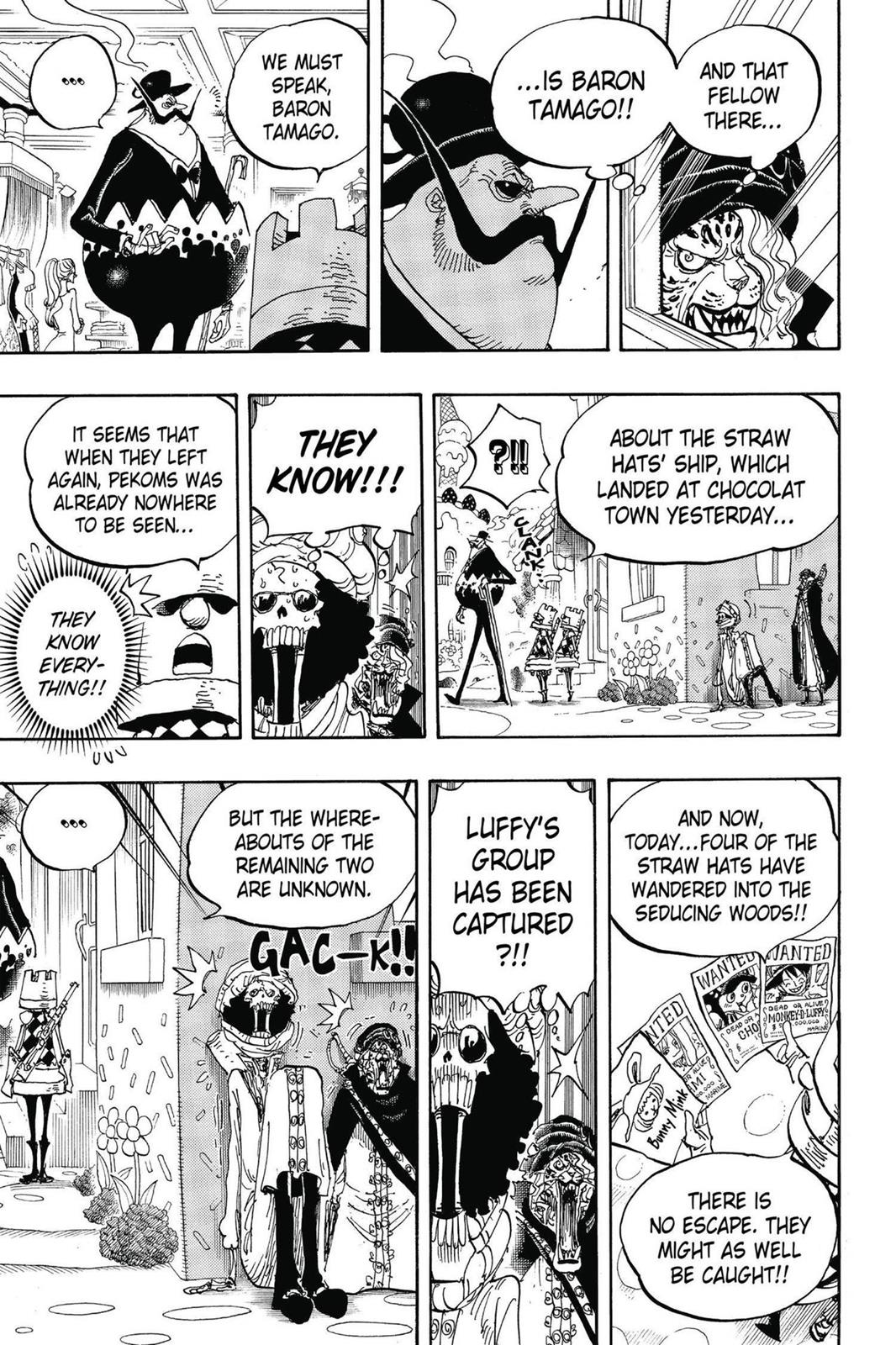 One Piece Manga Manga Chapter - 834 - image 7