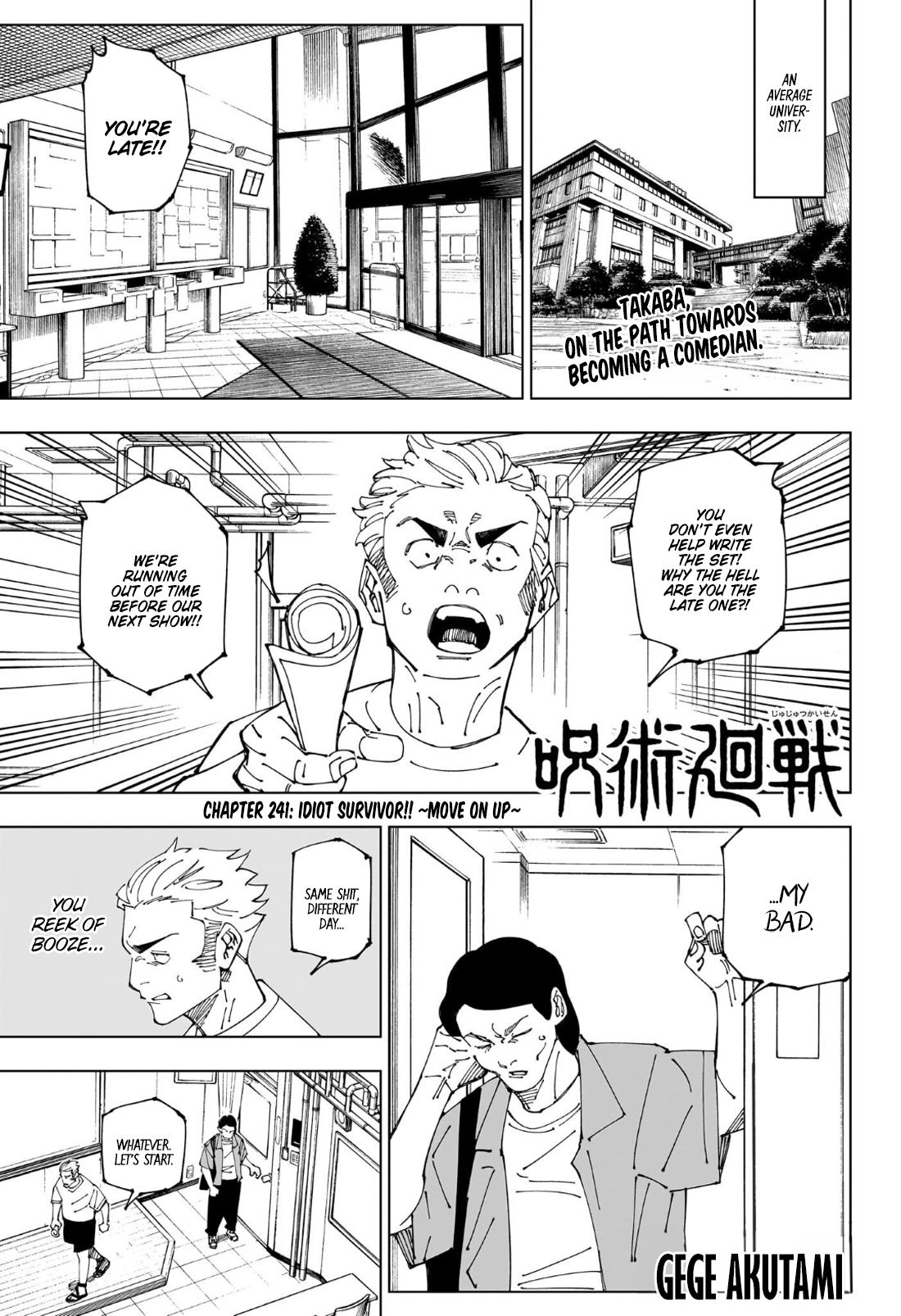 Jujutsu Kaisen Manga Chapter - 241 - image 1