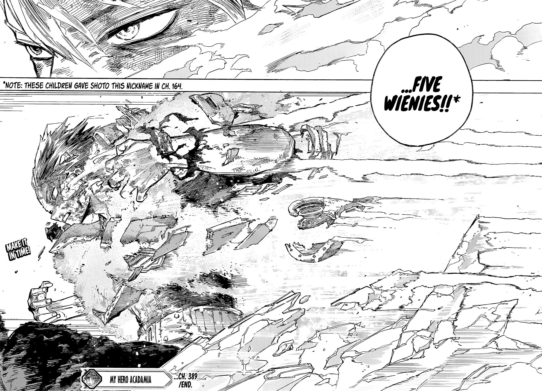 My Hero Academia Manga Manga Chapter - 389 - image 11