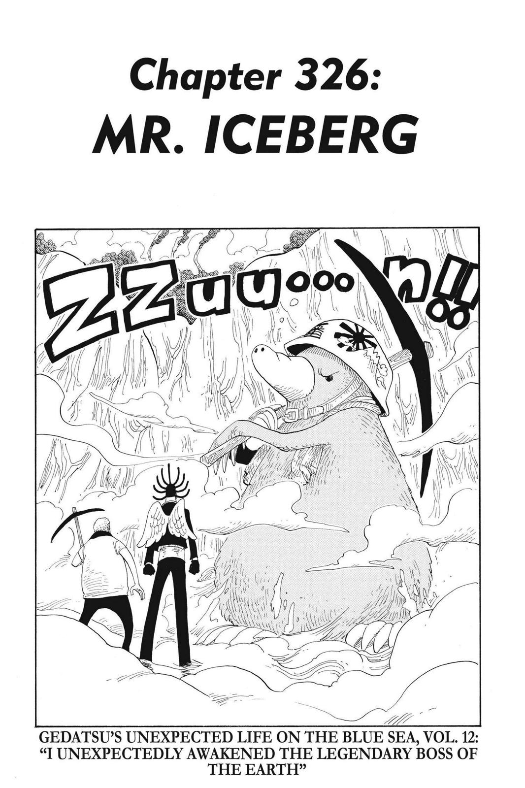 One Piece Manga Manga Chapter - 326 - image 1