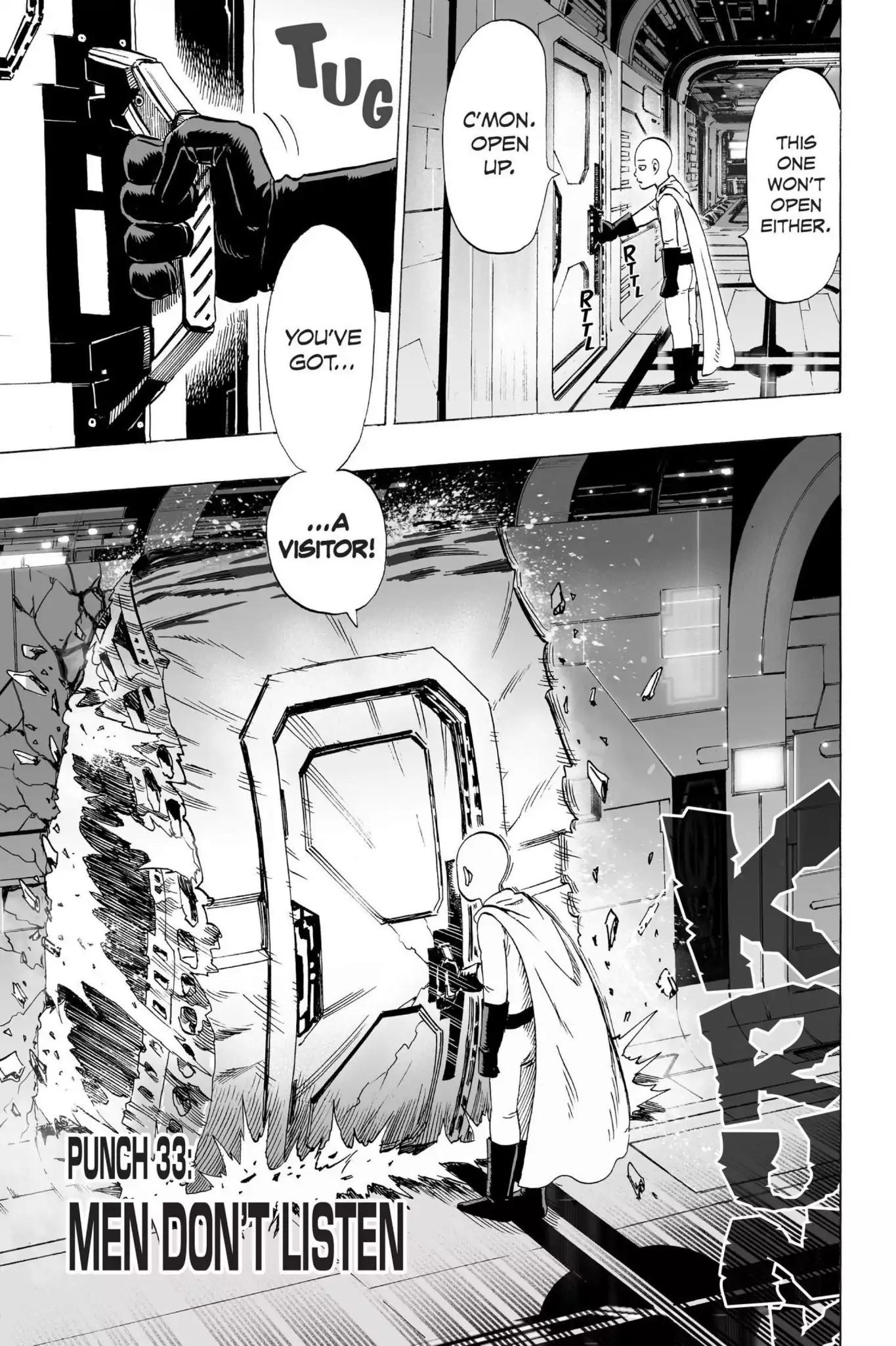 One Punch Man Manga Manga Chapter - 33 - image 1