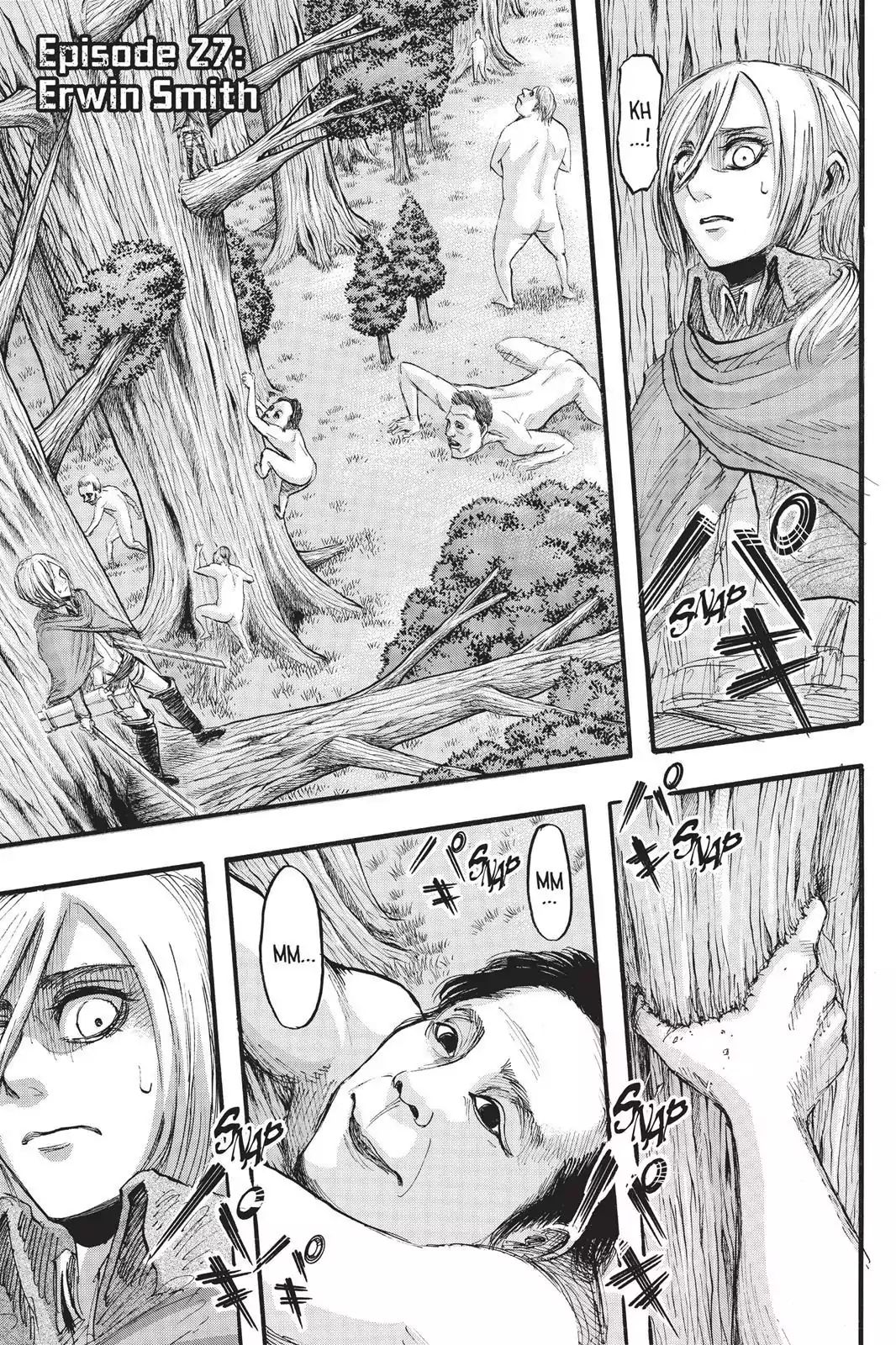 Attack on Titan Manga Manga Chapter - 27 - image 5