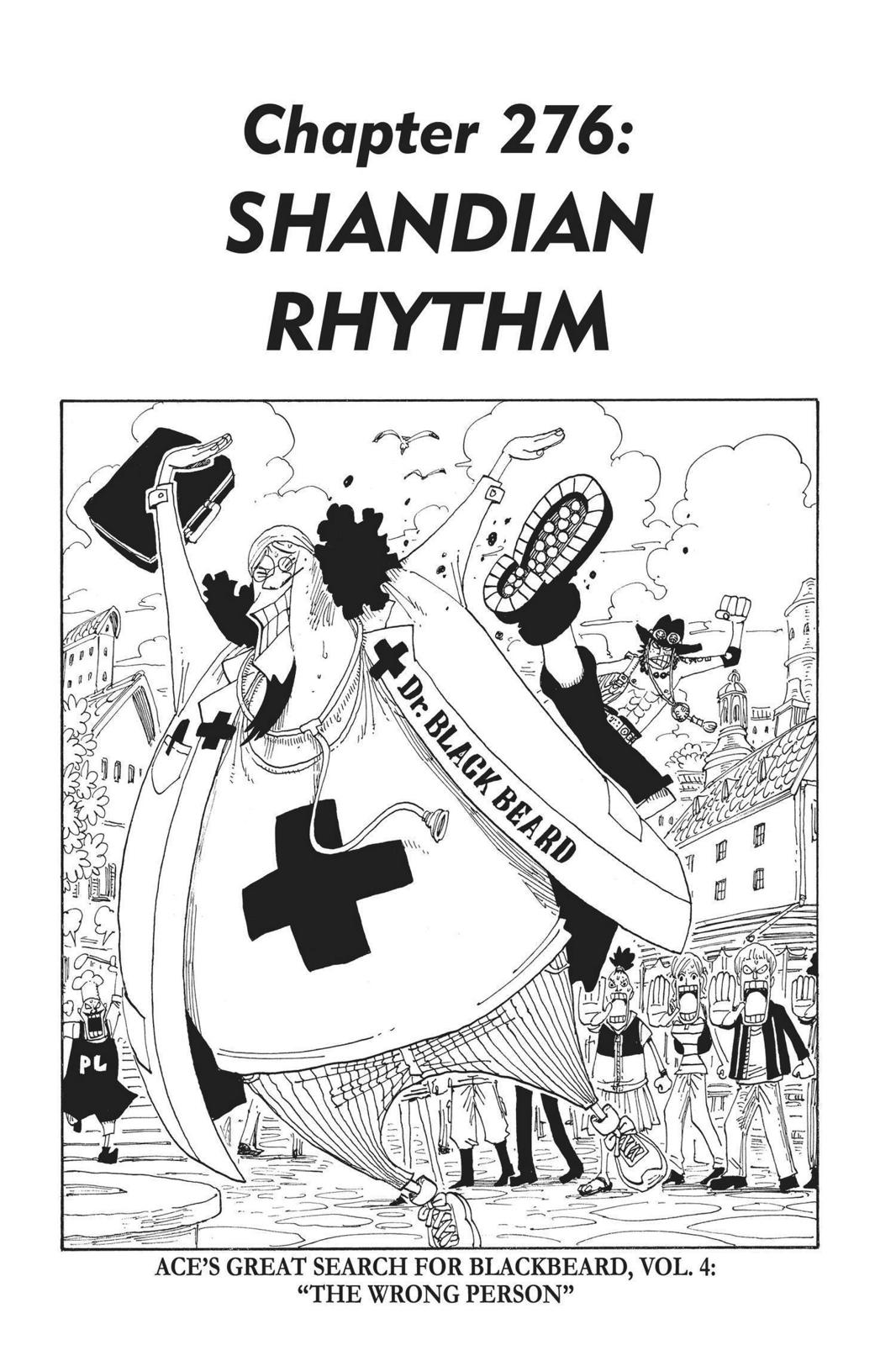 One Piece Manga Manga Chapter - 276 - image 7