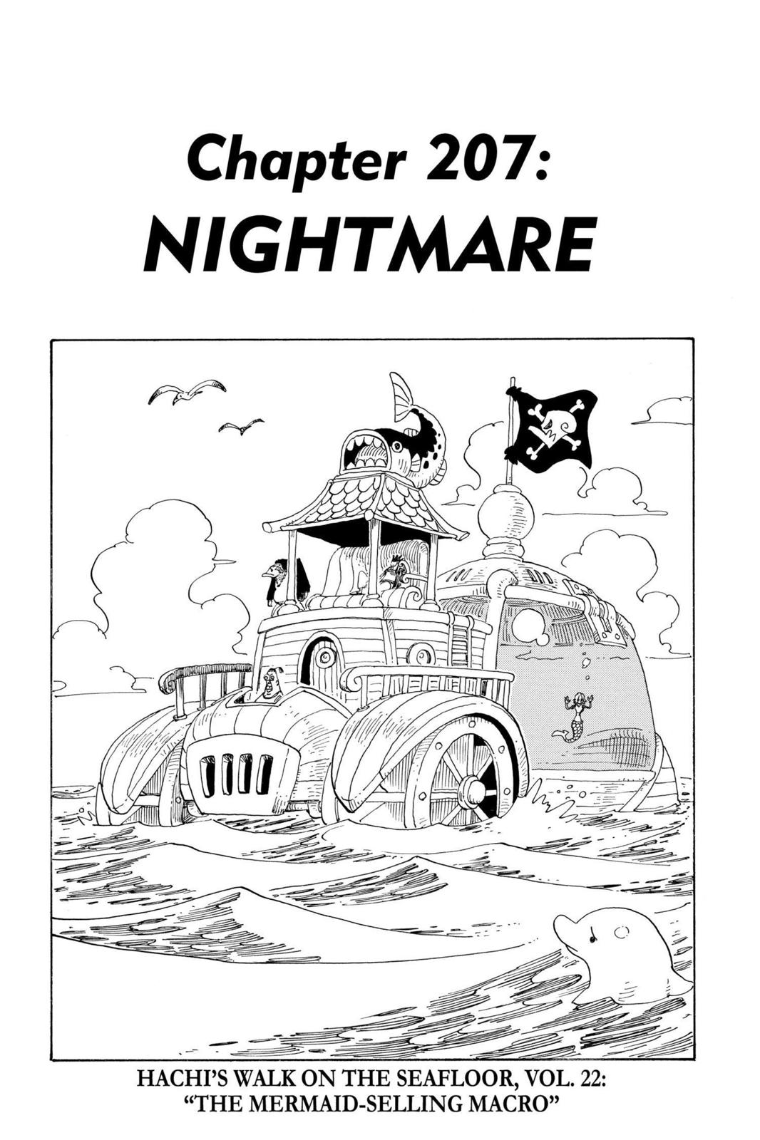 One Piece Manga Manga Chapter - 207 - image 1
