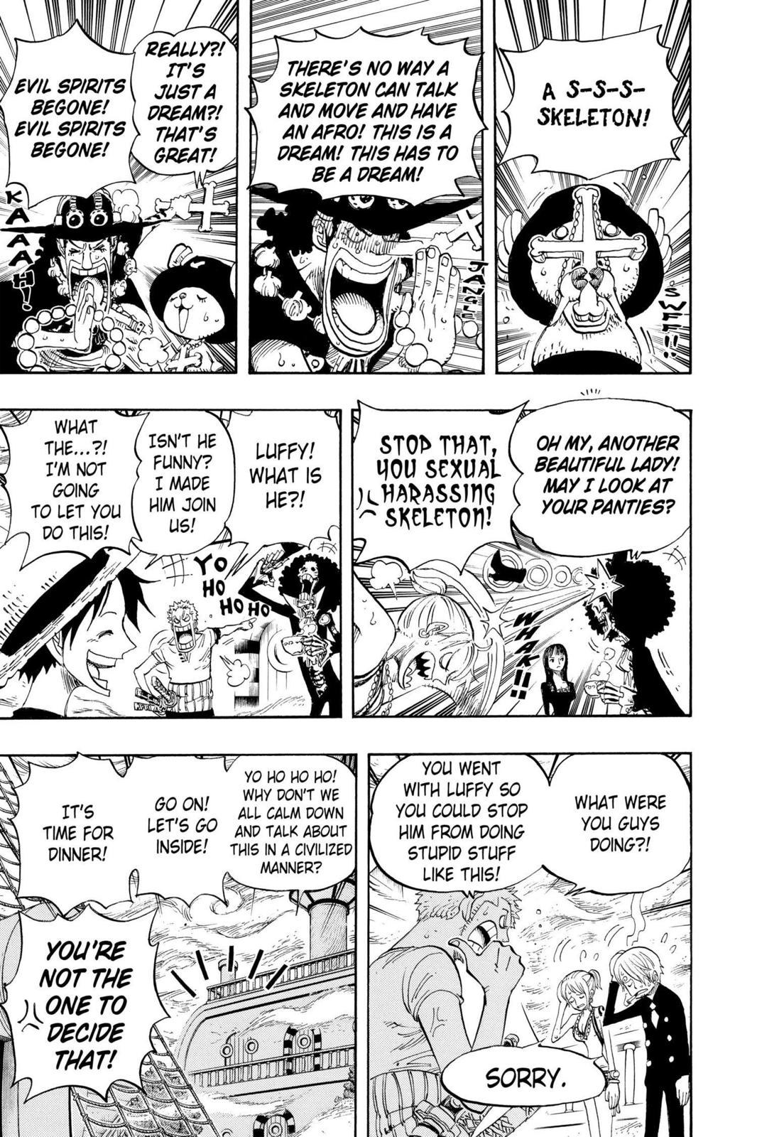 One Piece Manga Manga Chapter - 443 - image 3