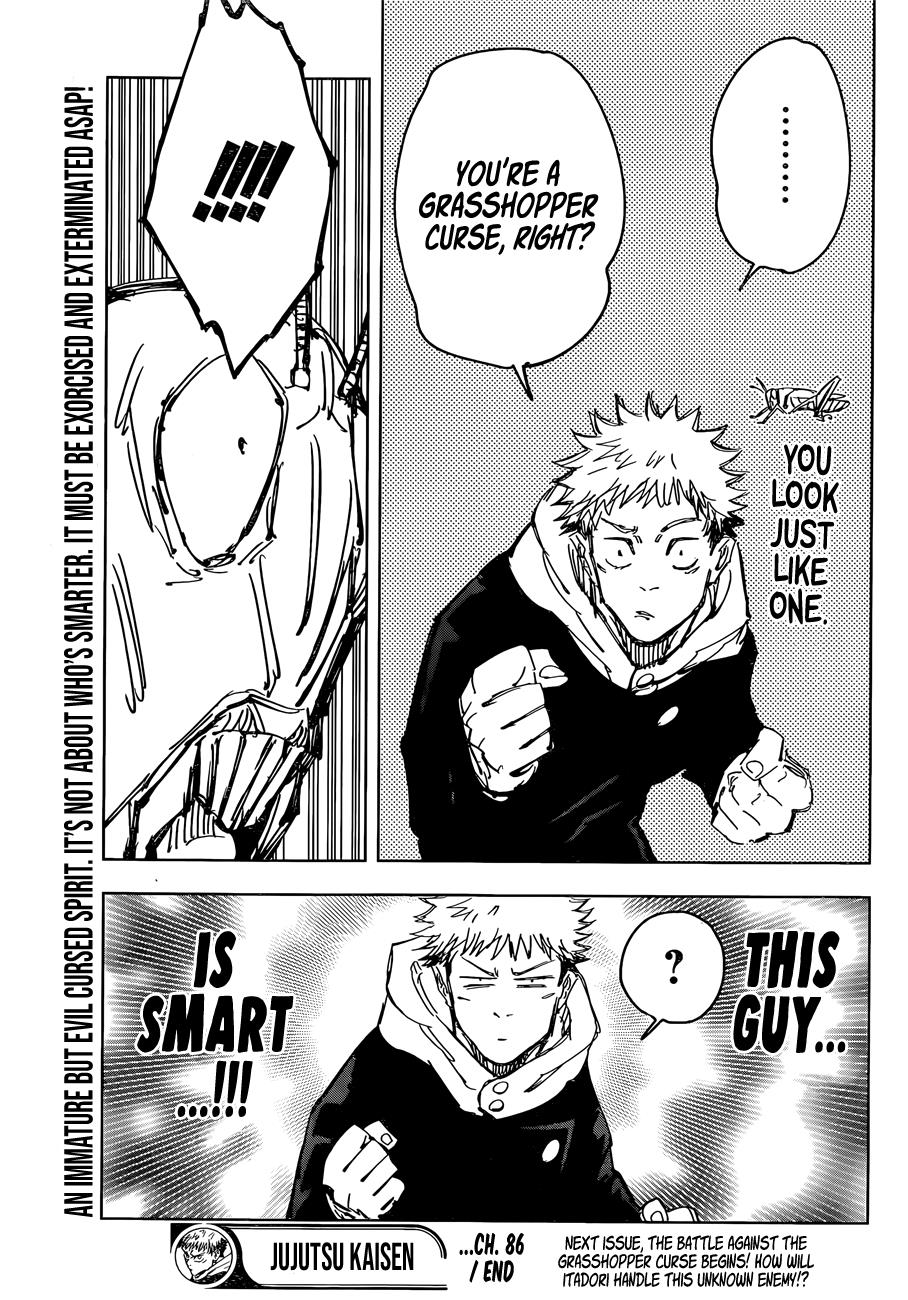 Jujutsu Kaisen Manga Chapter - 86 - image 20