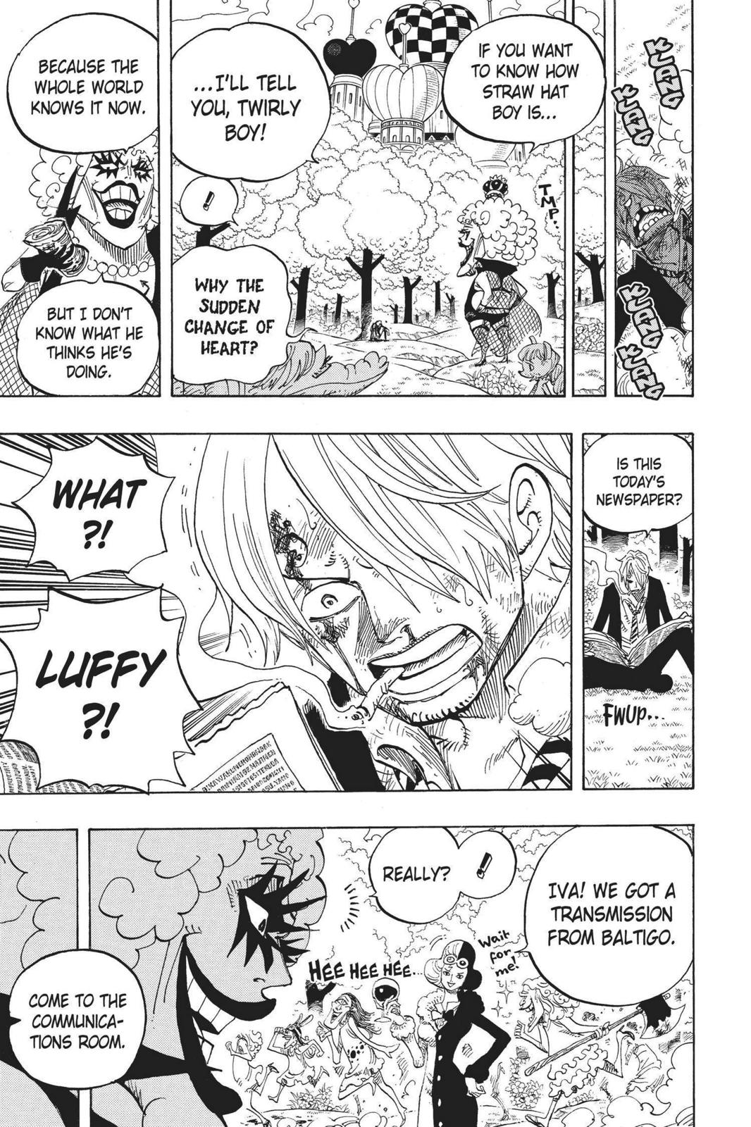 One Piece Manga Manga Chapter - 593 - image 9