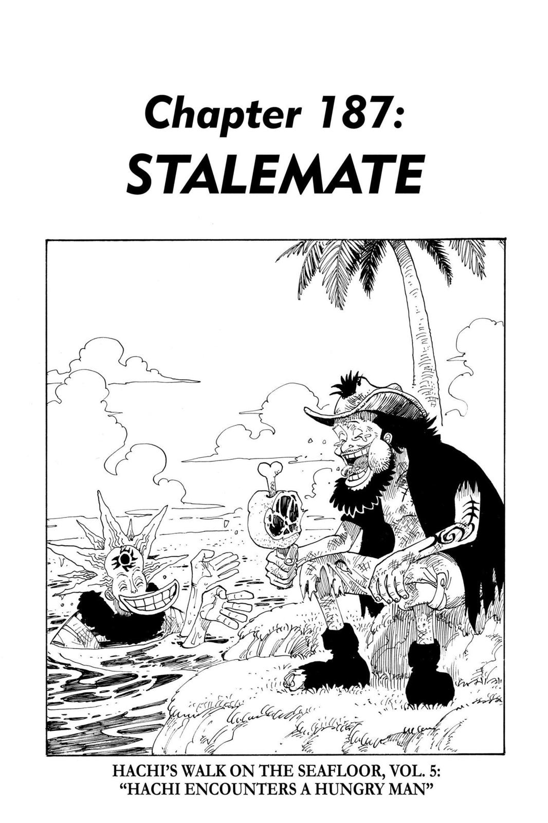 One Piece Manga Manga Chapter - 187 - image 8