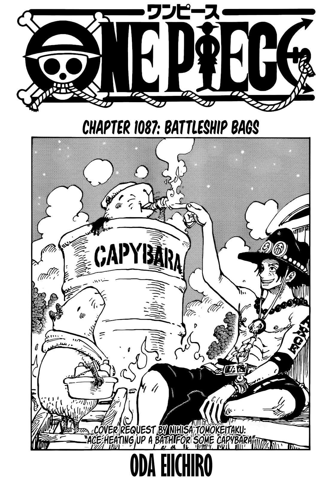 One Piece Manga Manga Chapter - 1087 - image 1