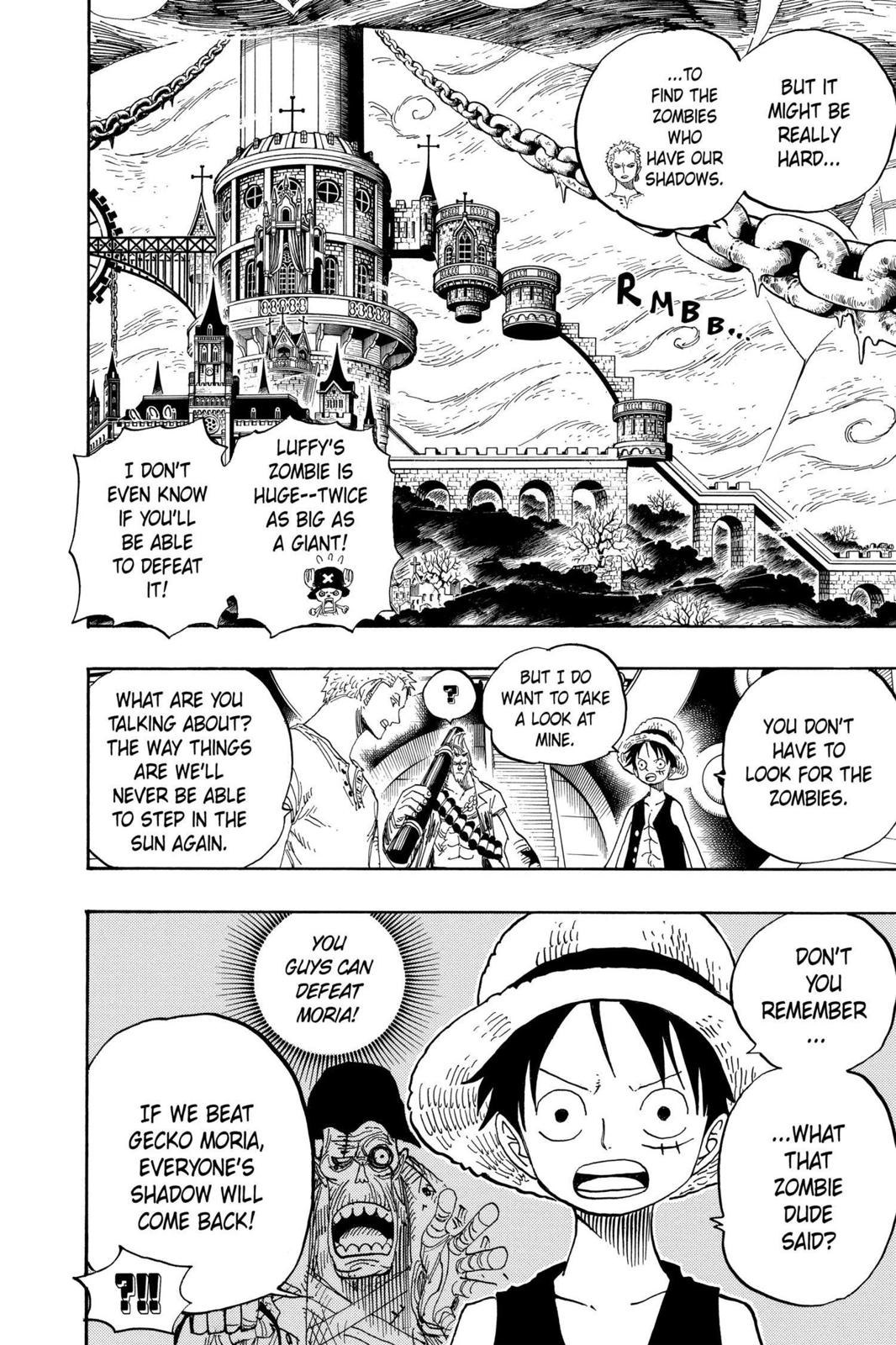 One Piece Manga Manga Chapter - 460 - image 8