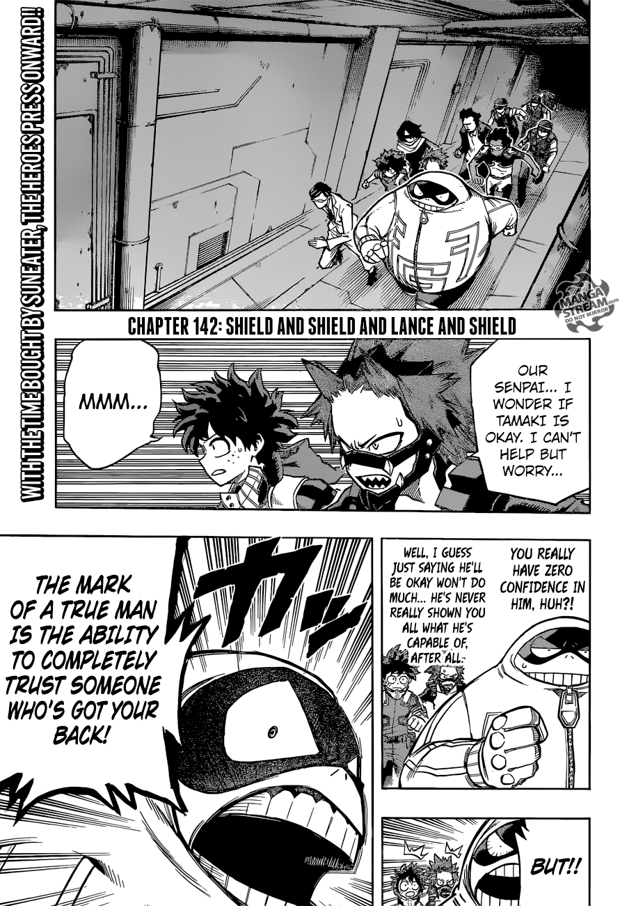 My Hero Academia Manga Manga Chapter - 142 - image 6
