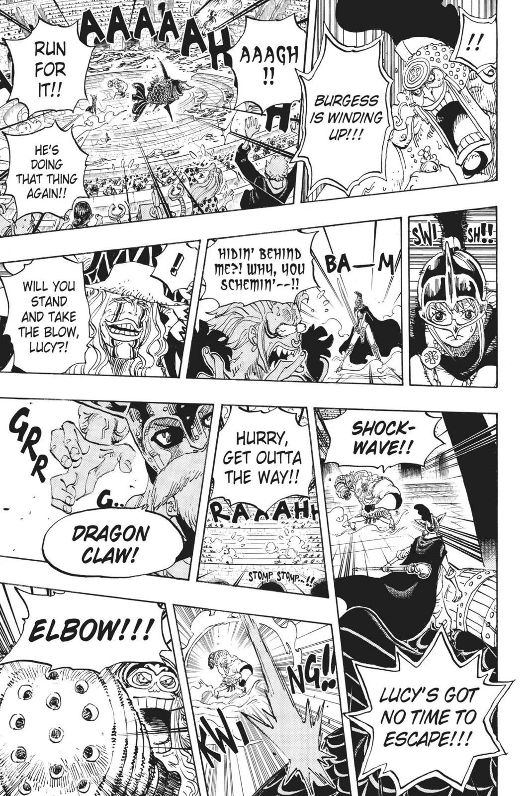 One Piece Manga Manga Chapter - 737 - image 8