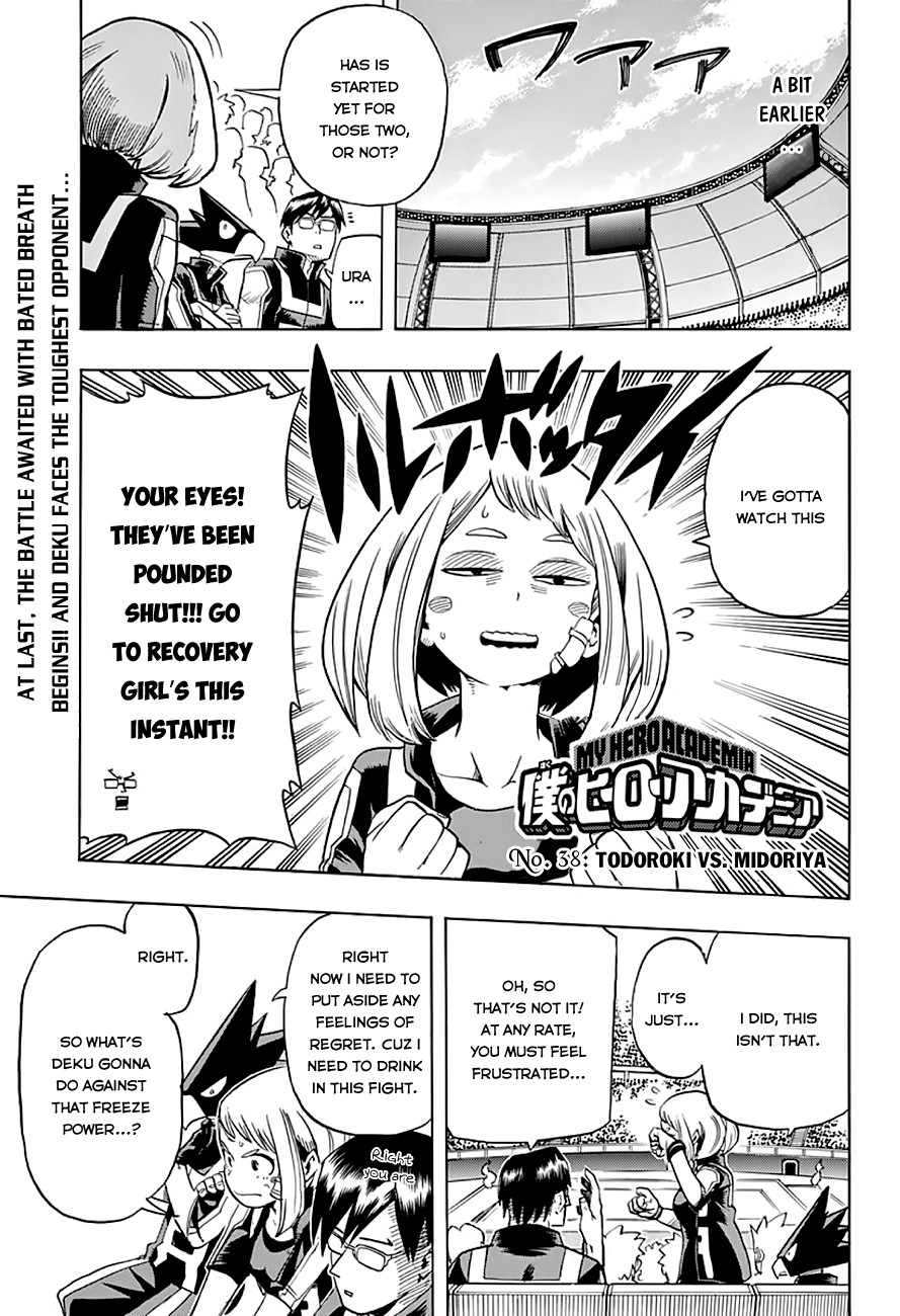My Hero Academia Manga Manga Chapter - 38 - image 2