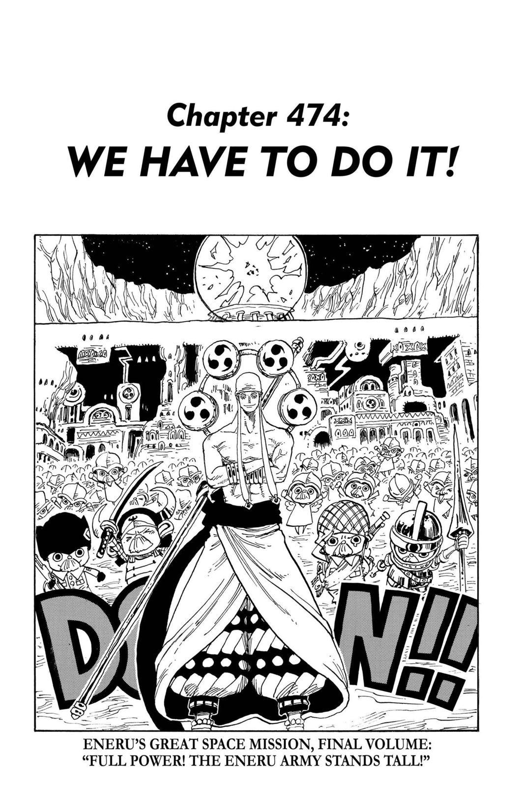One Piece Manga Manga Chapter - 474 - image 1