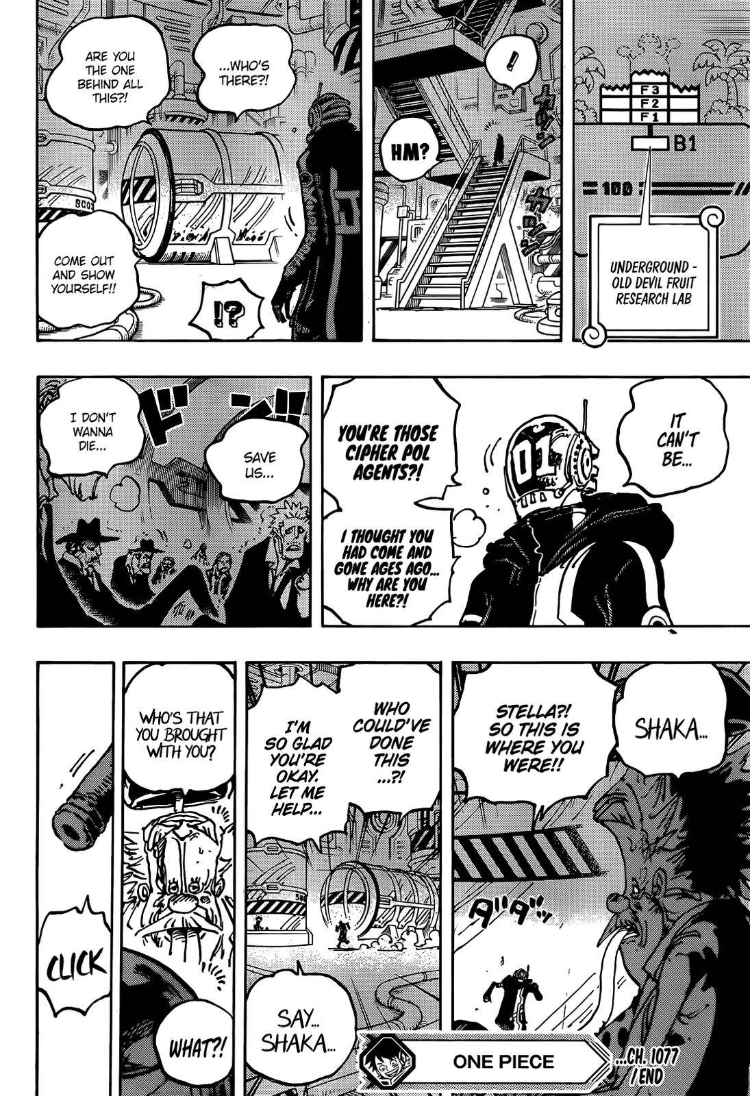 One Piece Manga Manga Chapter - 1077 - image 17