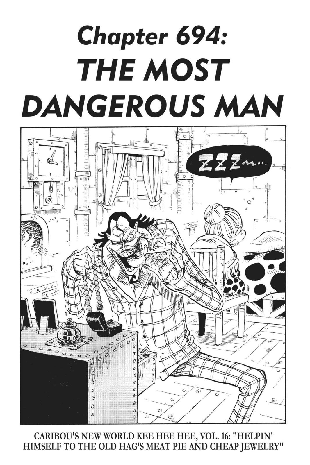 One Piece Manga Manga Chapter - 694 - image 1