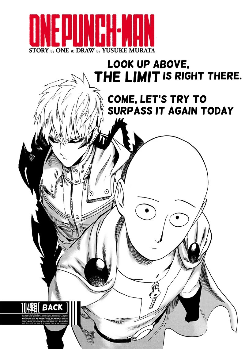 One Punch Man Manga Manga Chapter - 104 - image 2