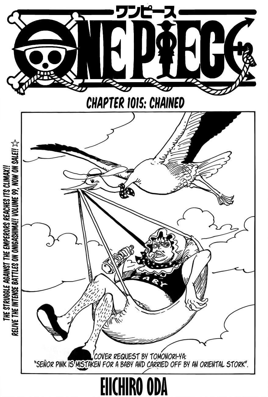 One Piece Manga Manga Chapter - 1015 - image 1
