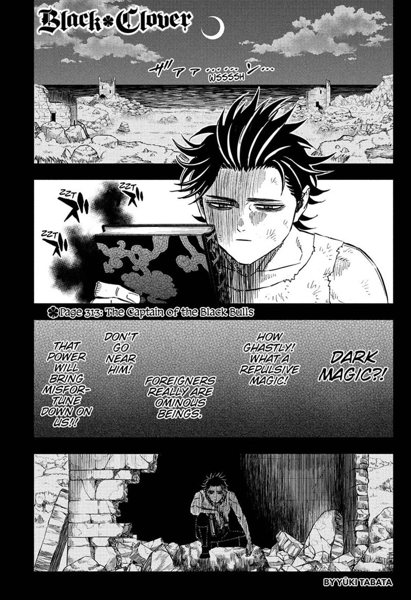 Black Clover Manga Manga Chapter - 313 - image 1