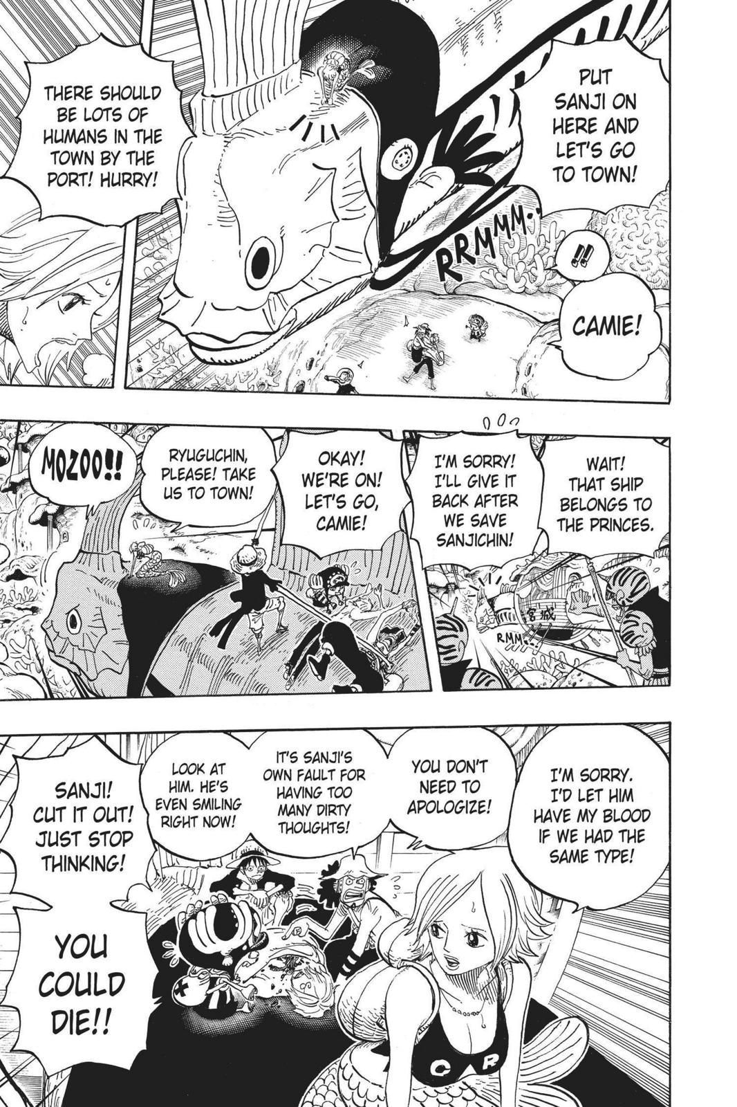 One Piece Manga Manga Chapter - 609 - image 15