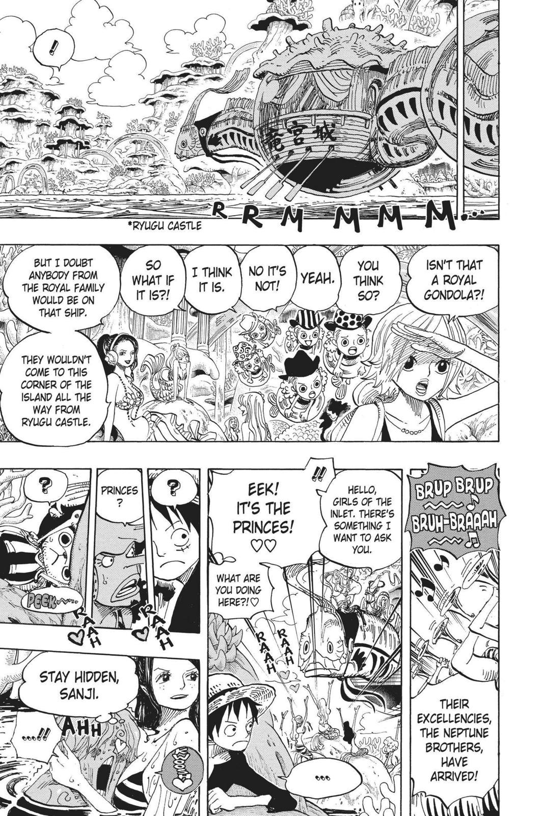 One Piece Manga Manga Chapter - 609 - image 6