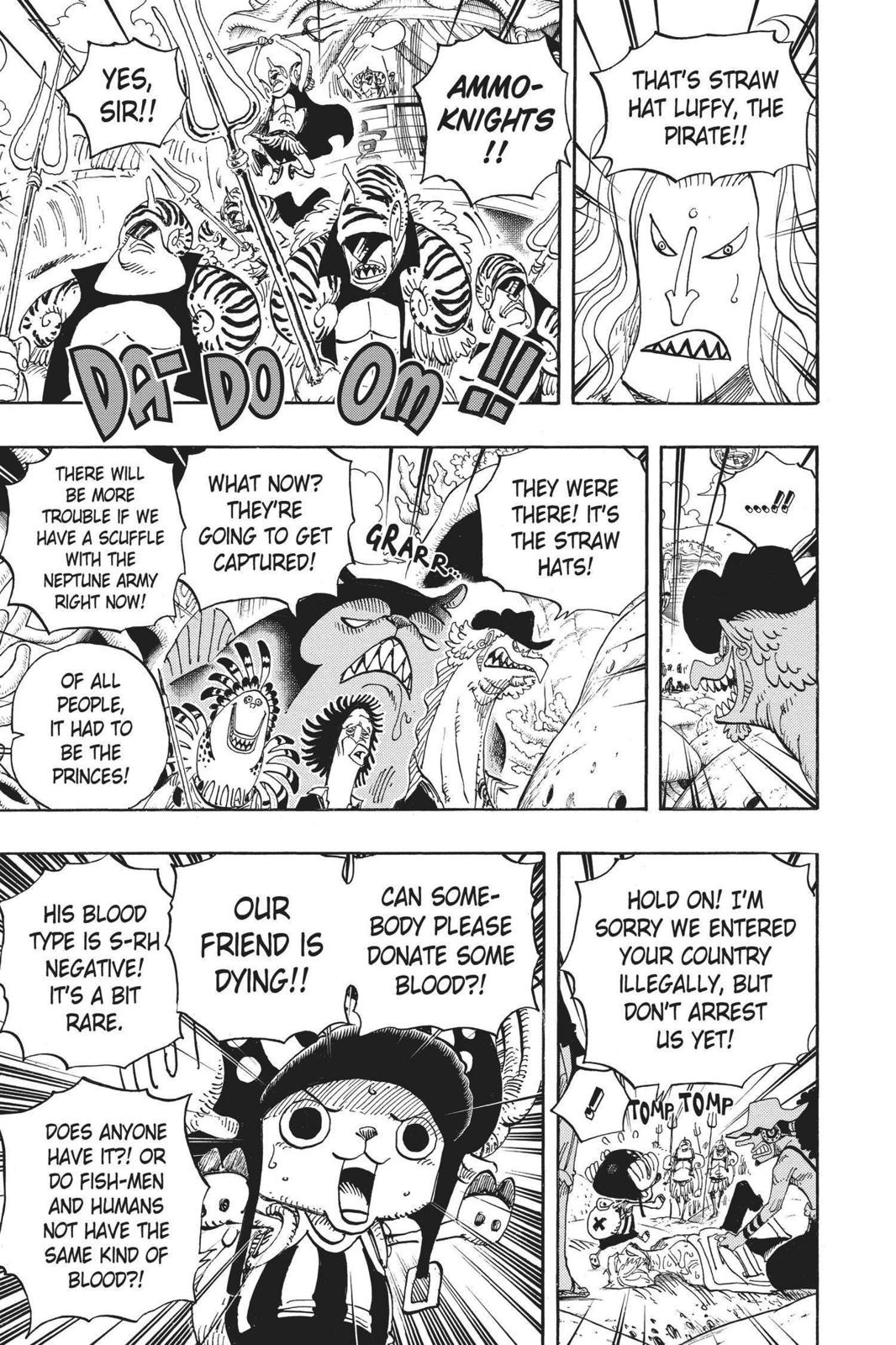 One Piece Manga Manga Chapter - 609 - image 9