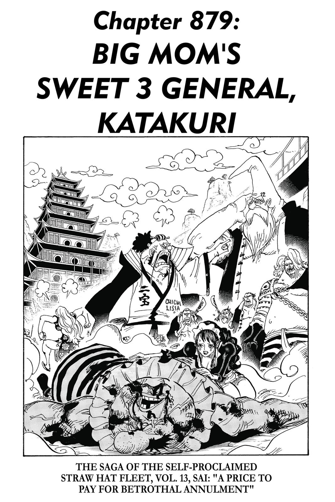 One Piece Manga Manga Chapter - 879 - image 1