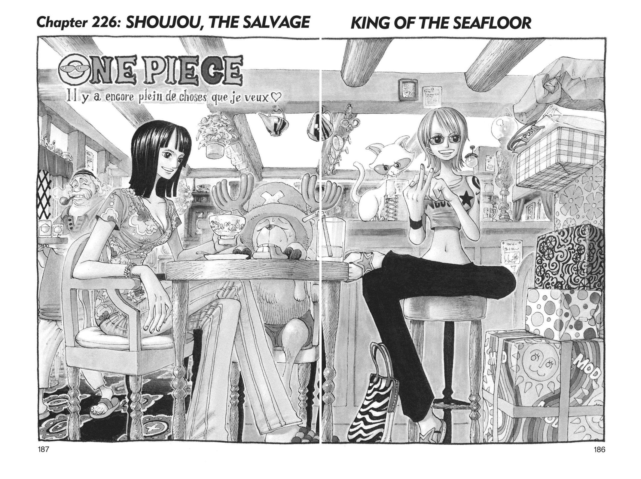 One Piece Manga Manga Chapter - 226 - image 1