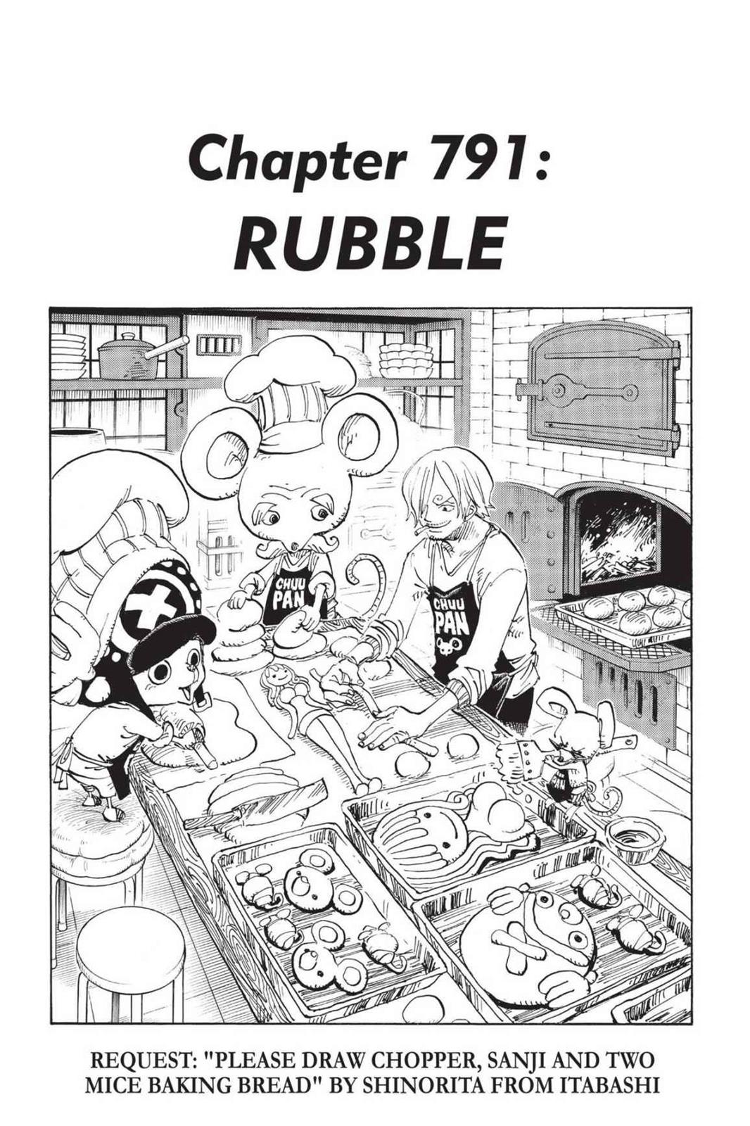 One Piece Manga Manga Chapter - 791 - image 1