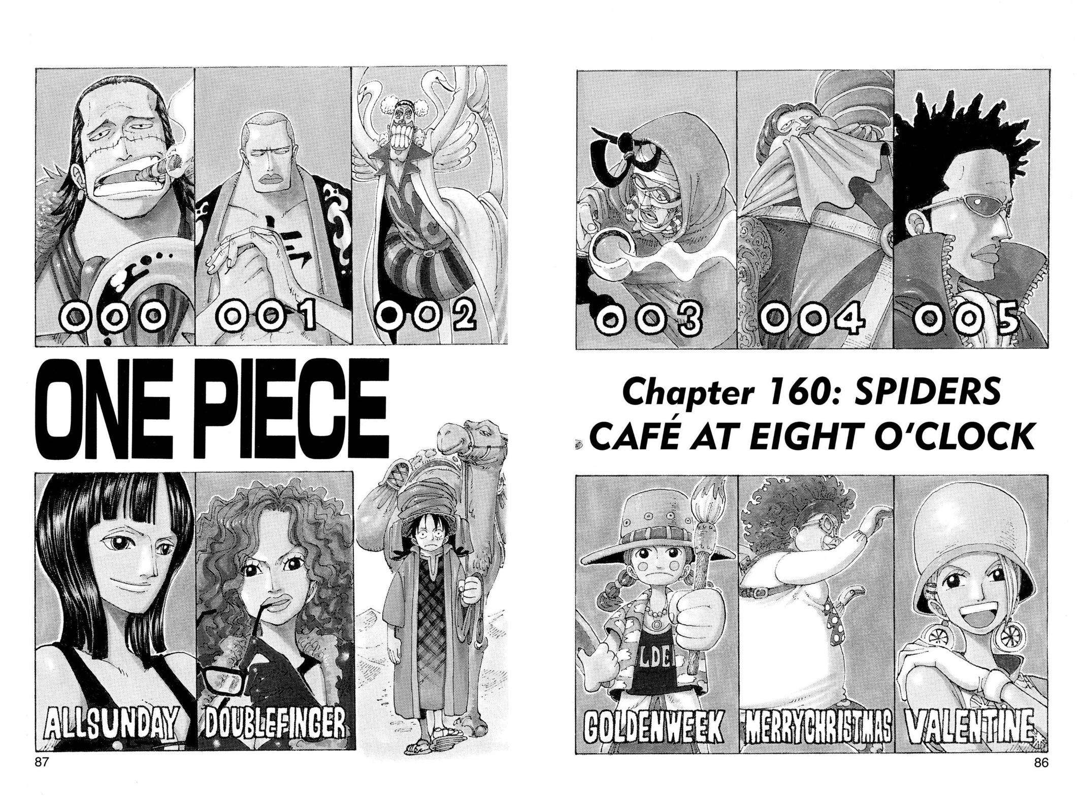 One Piece Manga Manga Chapter - 160 - image 1