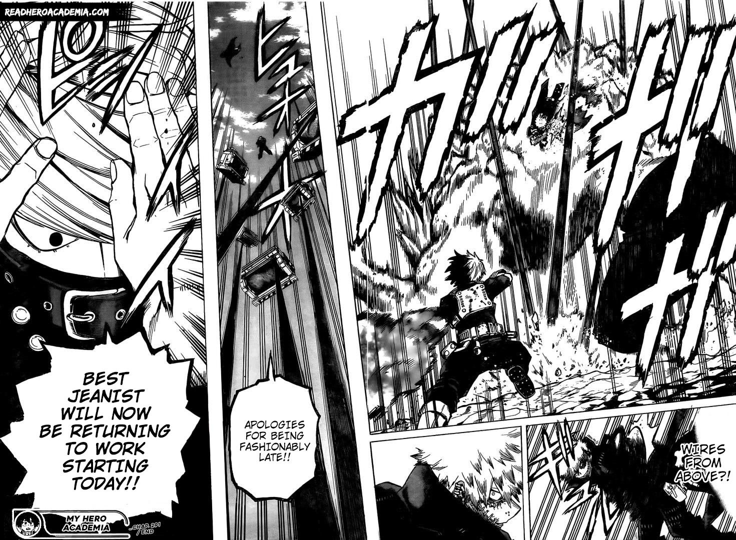My Hero Academia Manga Manga Chapter - 291 - image 14
