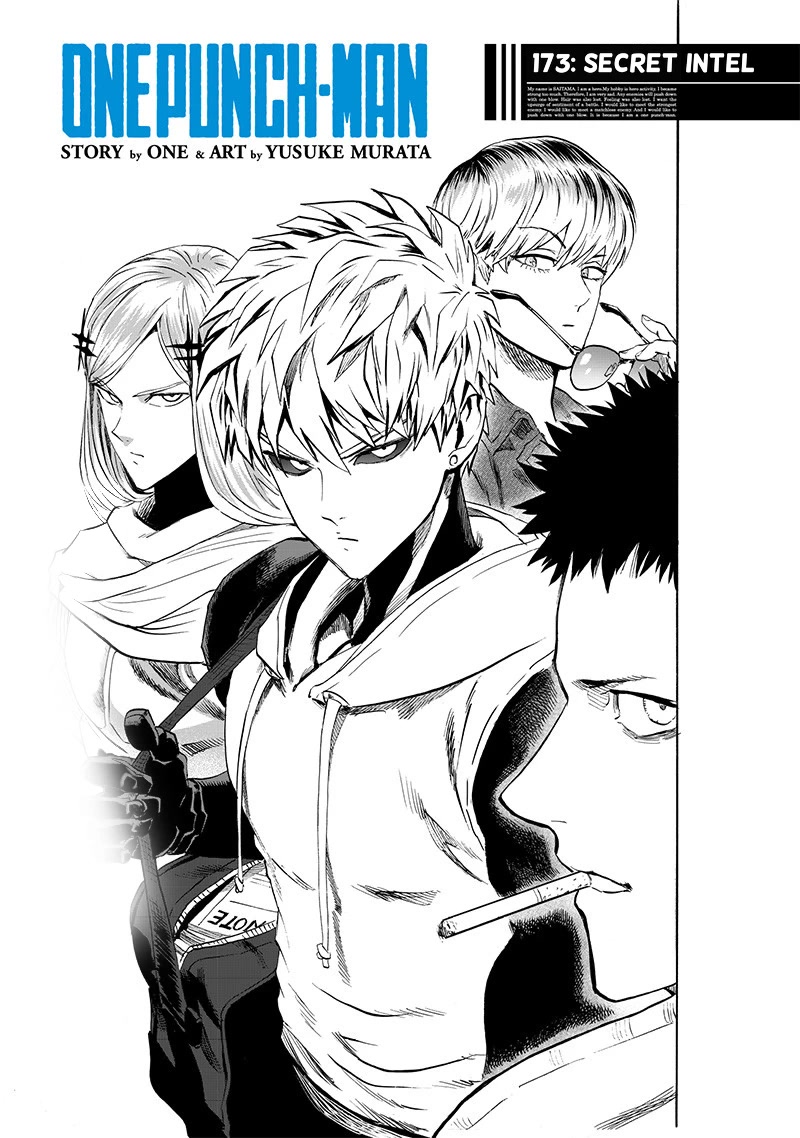 One Punch Man Manga Manga Chapter - 173 - image 1