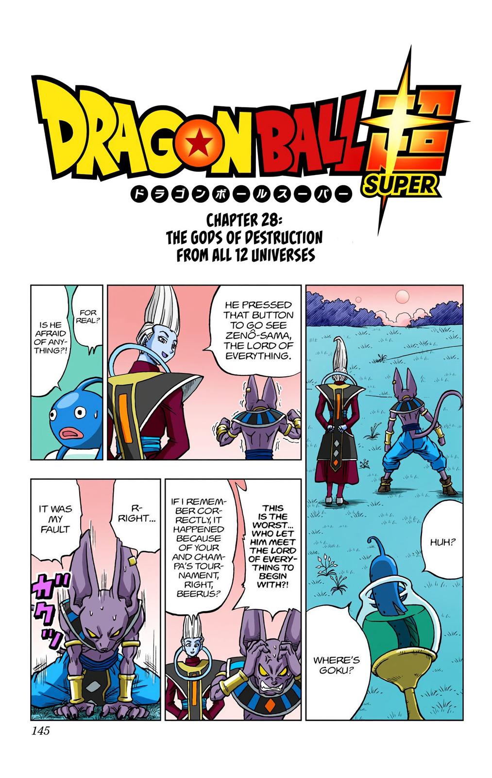 Dragon Ball Super Manga Manga Chapter - 28 - image 1