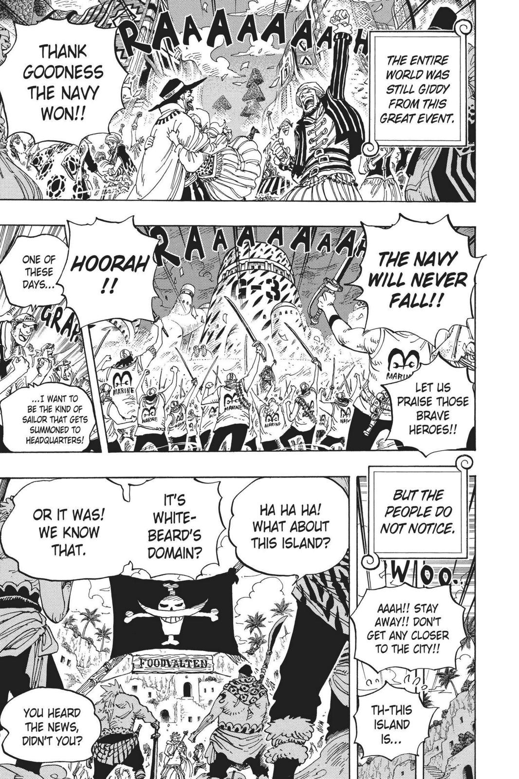 One Piece Manga Manga Chapter - 581 - image 7