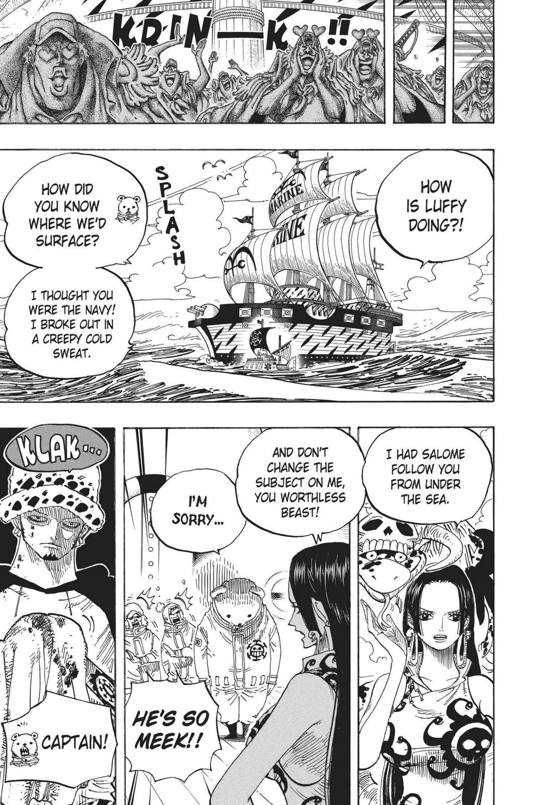 One Piece Manga Manga Chapter - 581 - image 9
