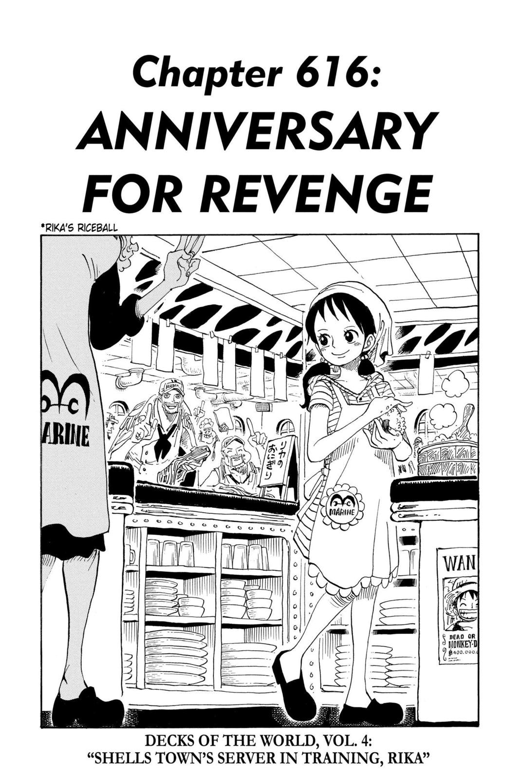 One Piece Manga Manga Chapter - 616 - image 1
